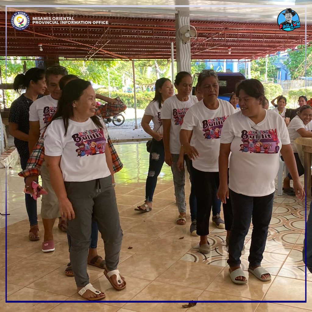 Child Development Workers sa Magsaysay Misamis Oriental nga gipaubos sa pagbansay.