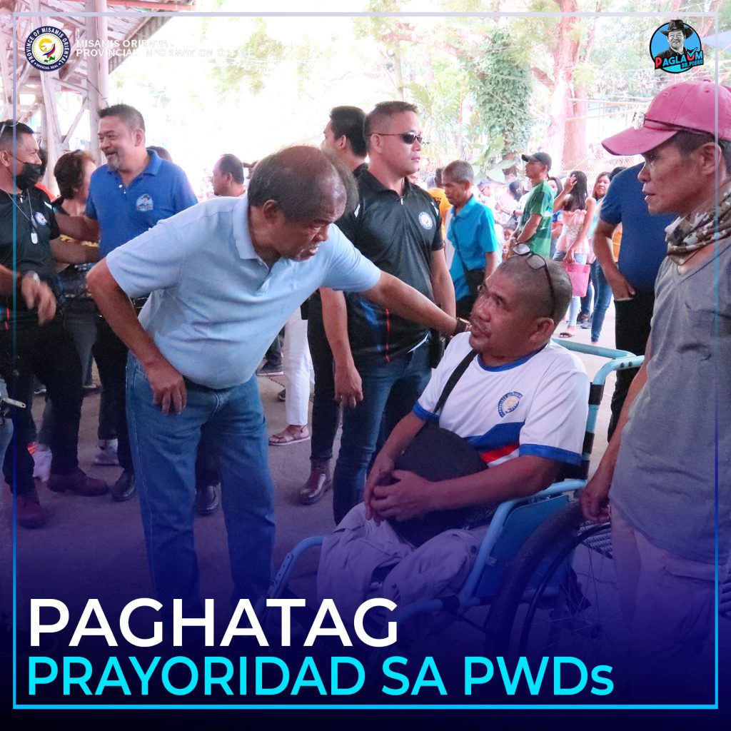 Governor Peter Unabia sa iyang paghimamat ni Henry Ytem Omictin nga Brgy. Moog, Laguindingan.