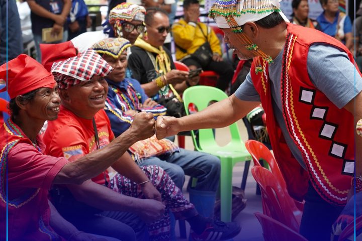 Si Governor Peter Unabia sa iyang pakighinabi sa mga kaigsuonang lumad.