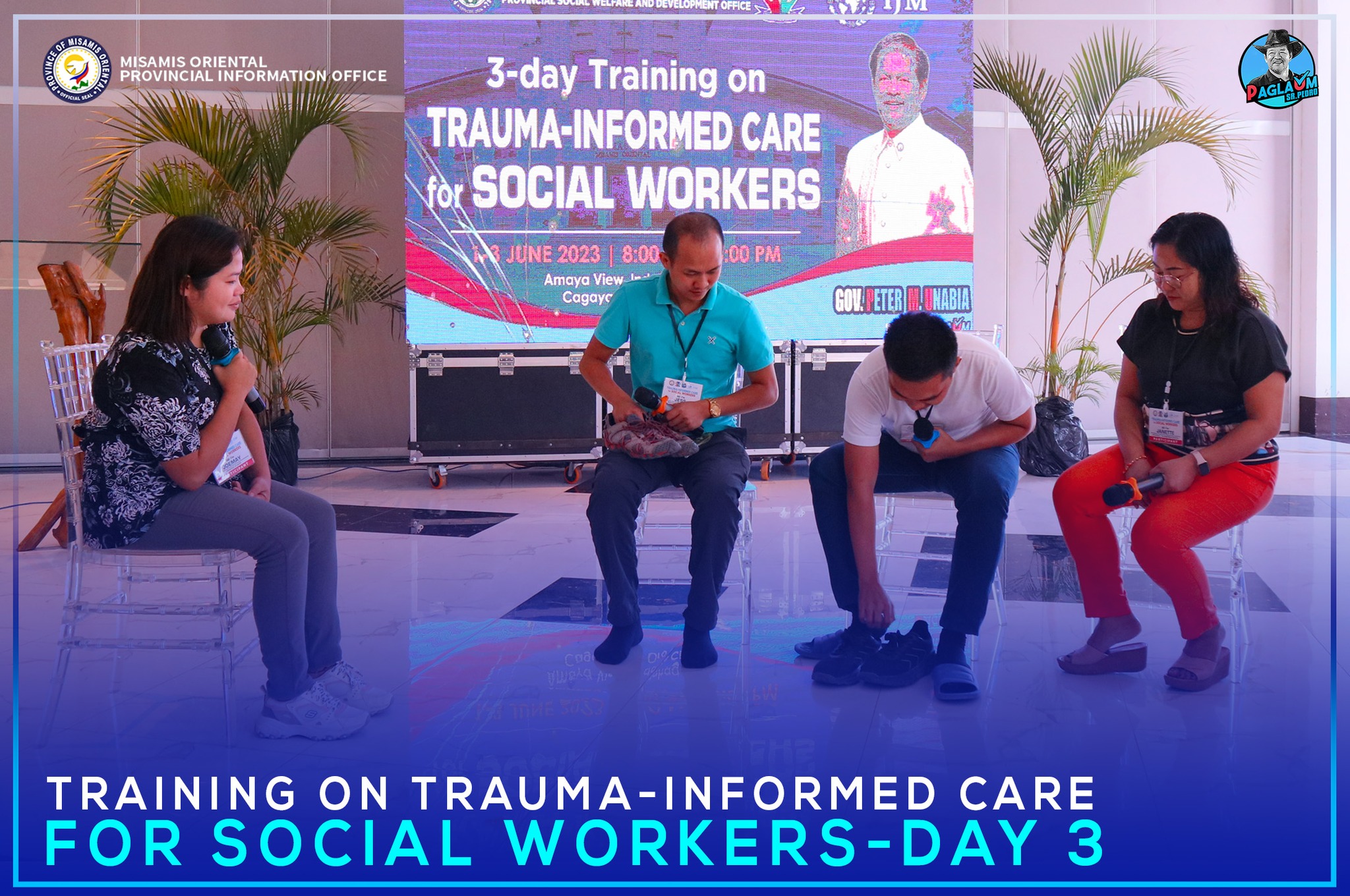 Understanding Trauma Stewardship discussion ni Social Worker Neil Vincent Braga, RSW