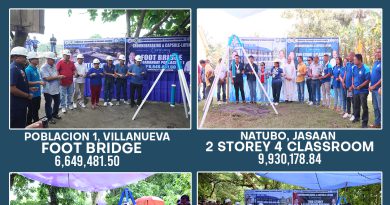 KAPIN 50M PESOS NGA KANTIDAD SA PROYEKTO GI-INAUGURAHAN NING SEMANAHA.