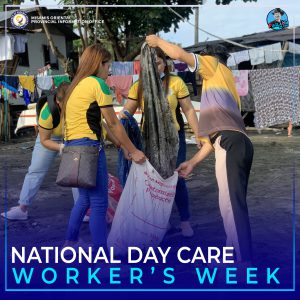 Villanueva Child Workers sa ilang Coastal Clean-up drive.