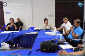 Gov. Peter Unabia kauban silang Provincial Health Consultant Rommel Maslog, PGO Chief of staff Sheena Faelnar ug PEO Head Engr. Prisco Valmoria.