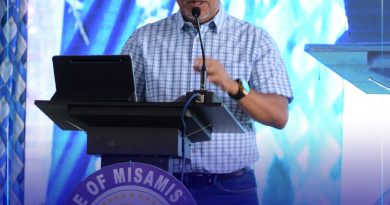 Governor Peter “Sr.Pedro” M. Unabia sa iyang mensahe.