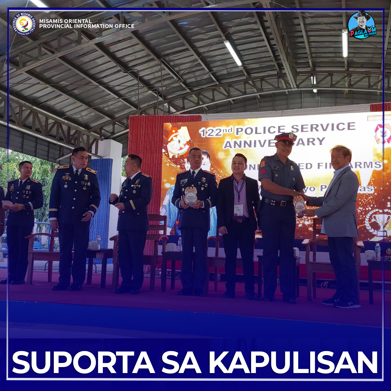 GMPU PADAYON ANG SUPORTA SA KAPOLISAN