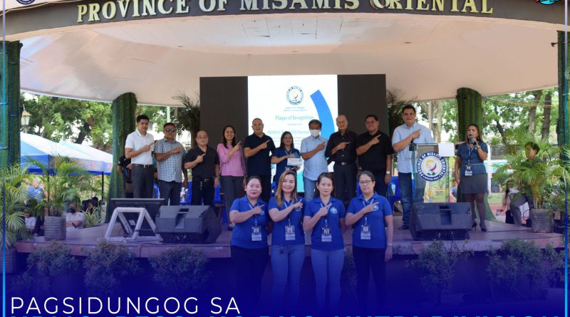 Staff sa PHO – Nutrition Division pinangulohan ni Ms. Marites Gomez inubanan sa mga kadagkuan sa Kapitolyo Probinsyal
