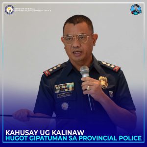 PROVINCIAL POLICE MIPASALIG SA KAHUSAY UG KALINAW SA LALAWIGAN