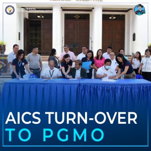 MOA Signing tali kagamhanang probinsyal ug DSWD-10 alang sa AICS turn-over.