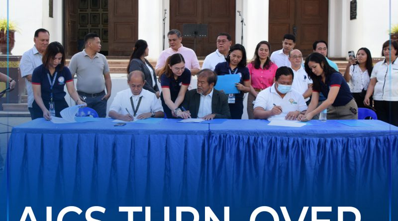 MOA Signing tali kagamhanang probinsyal ug DSWD-10 alang sa AICS turn-over.