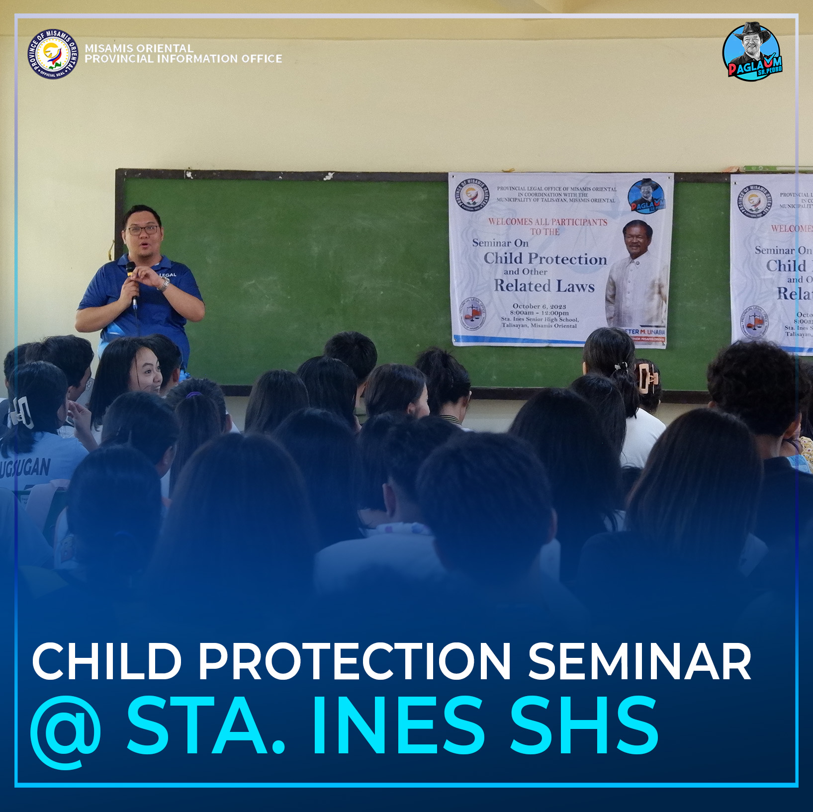 SEMINAR ON CHILD PROTECTION AND OTHER RELATED LAWS, GIPAHIGAYON SA STA. INES SHS