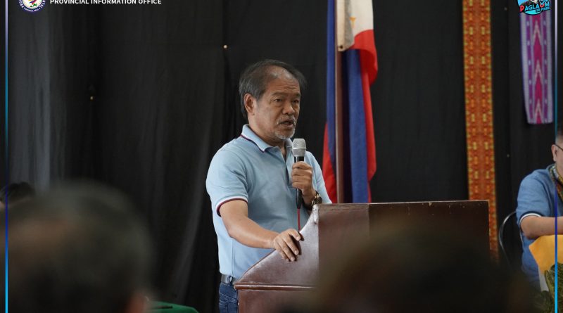 Gov. Peter Unabia mihatag mensahe kalabot sa food security.