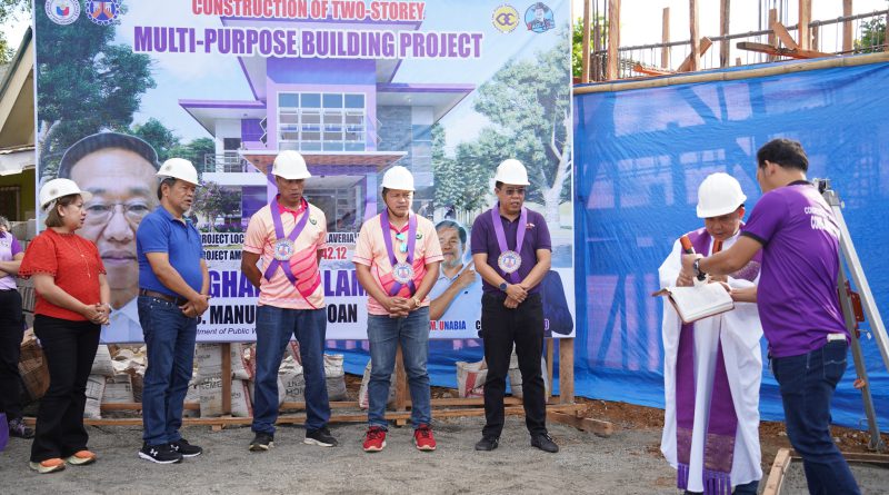 Multi-purpose building project in Barangay Hinaplanan