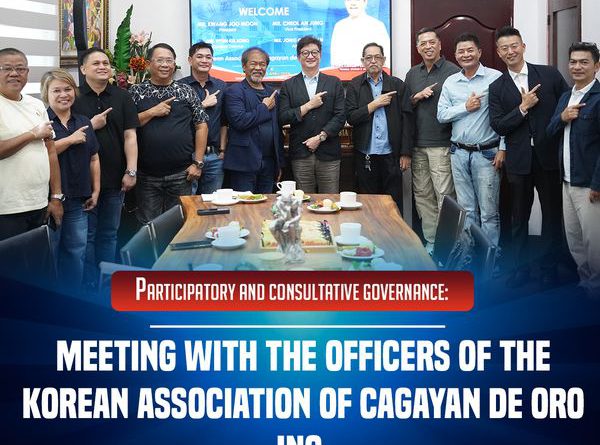 The officers of the Korean Association of Cagayan de Oro Inc