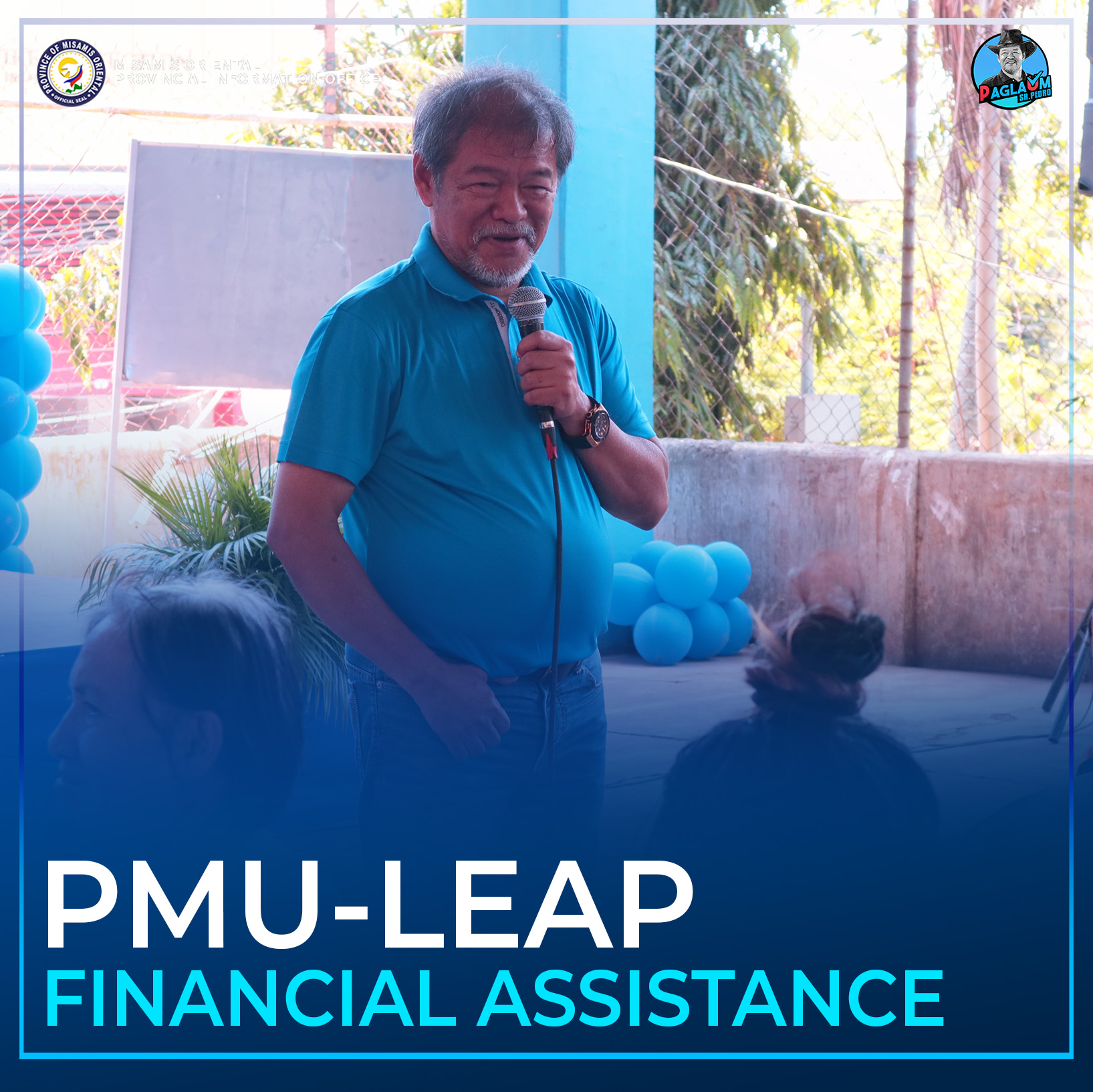 Governor Peter “Sr.Pedro” Unabia sa iyang Mensahe.