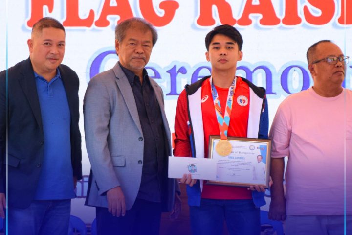 GOLD MEDALIST KIRK ZAMAYLA GIPASIDUNGGAN SA KAPITOLYO PROBINSYAL