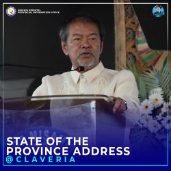 GOVERNOR UNABIA PADAYONG TABANGAN ANG LUNGSOD SA CLAVERIA