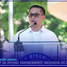 ADMINISTRATOR LADAGA SA MGA EMPLEYADO SALAMAT SA INYONG PANINGKAMOT, PASENSYA UG KADASIG .