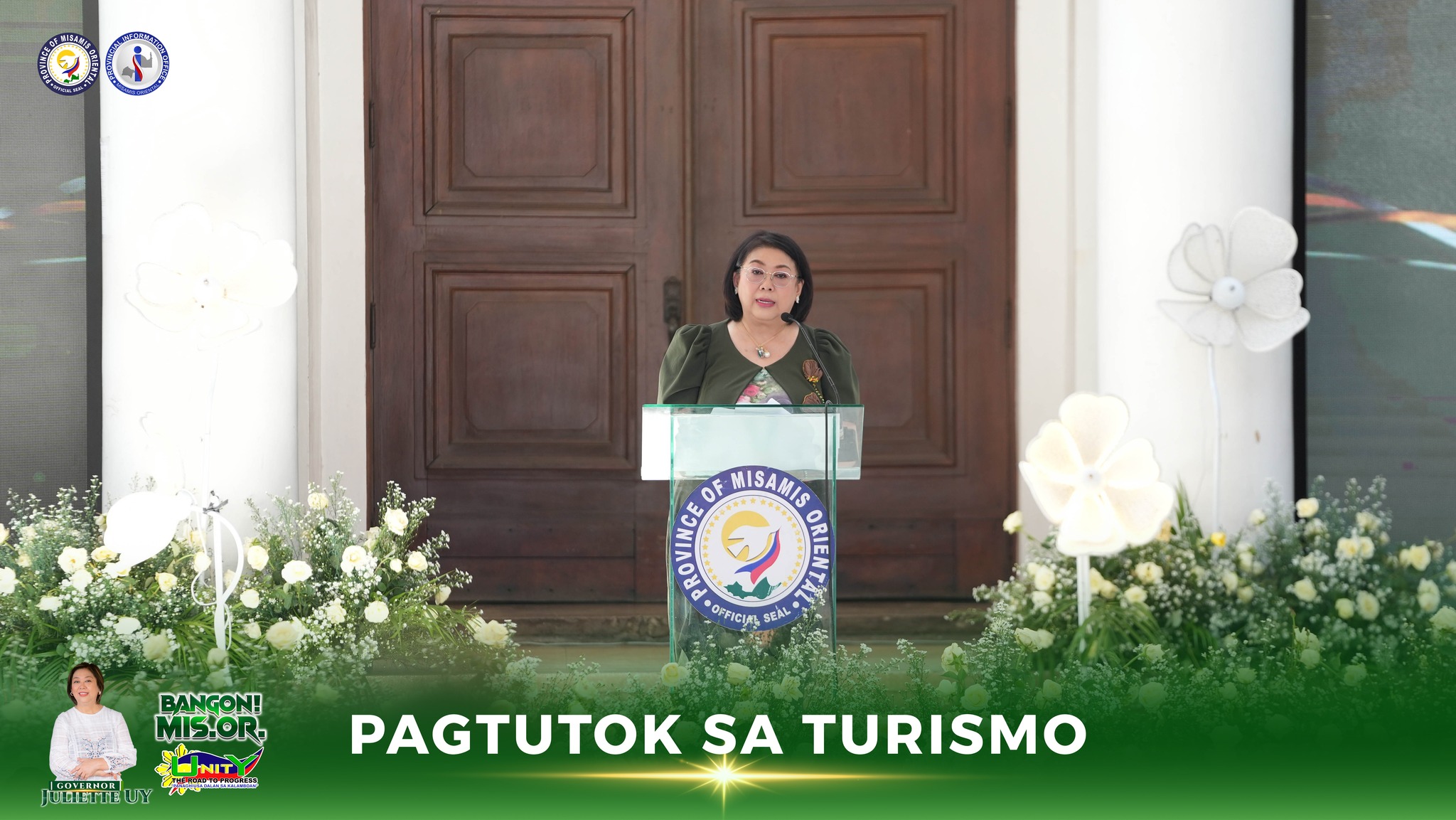 GOV. JULIETTE UY, BUOT TUTOKAN ANG SEKTOR SA TURISMO