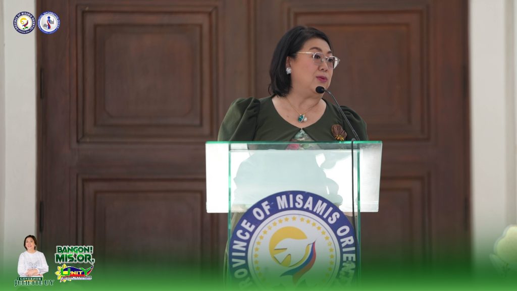GOV. JULIETTE UY: “KAPITOLYO, BALAY SA TANANG MISAMISNON”