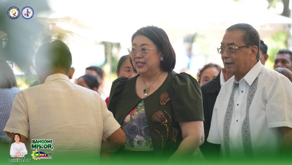 GOV. JULIETTE UY: “KAPITOLYO, BALAY SA TANANG MISAMISNON”