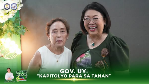 GOV. JULIETTE UY: “KAPITOLYO, BALAY SA TANANG MISAMISNON”