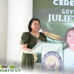 GOV. JULIETTE UY, PORMAL NANG MILINGKOD SA PANGATUNGDANAN