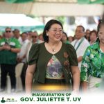 GOV. JULIETTE UY, PORMAL NANG MILINGKOD SA PANGATUNGDANAN