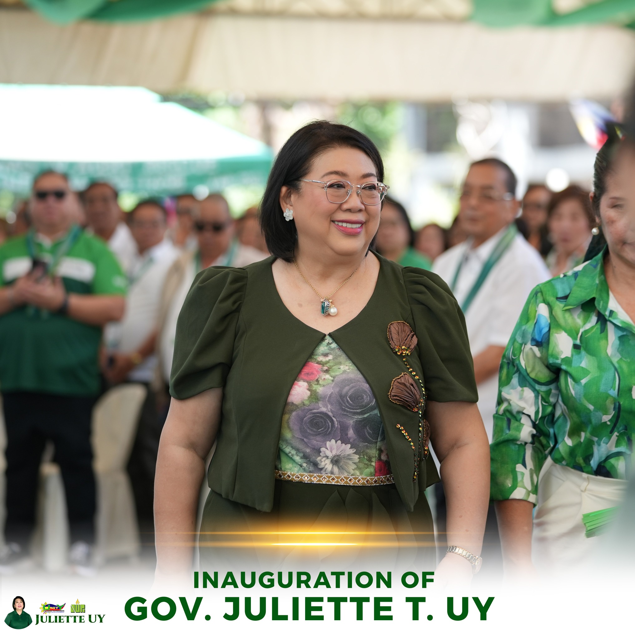 GOV. JULIETTE UY, PORMAL NANG MILINGKOD SA PANGATUNGDANAN