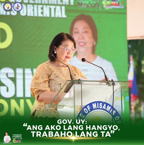 GOV. UY: “ANG AKO LANG HANGYO, TRABAHO LANG TA”
