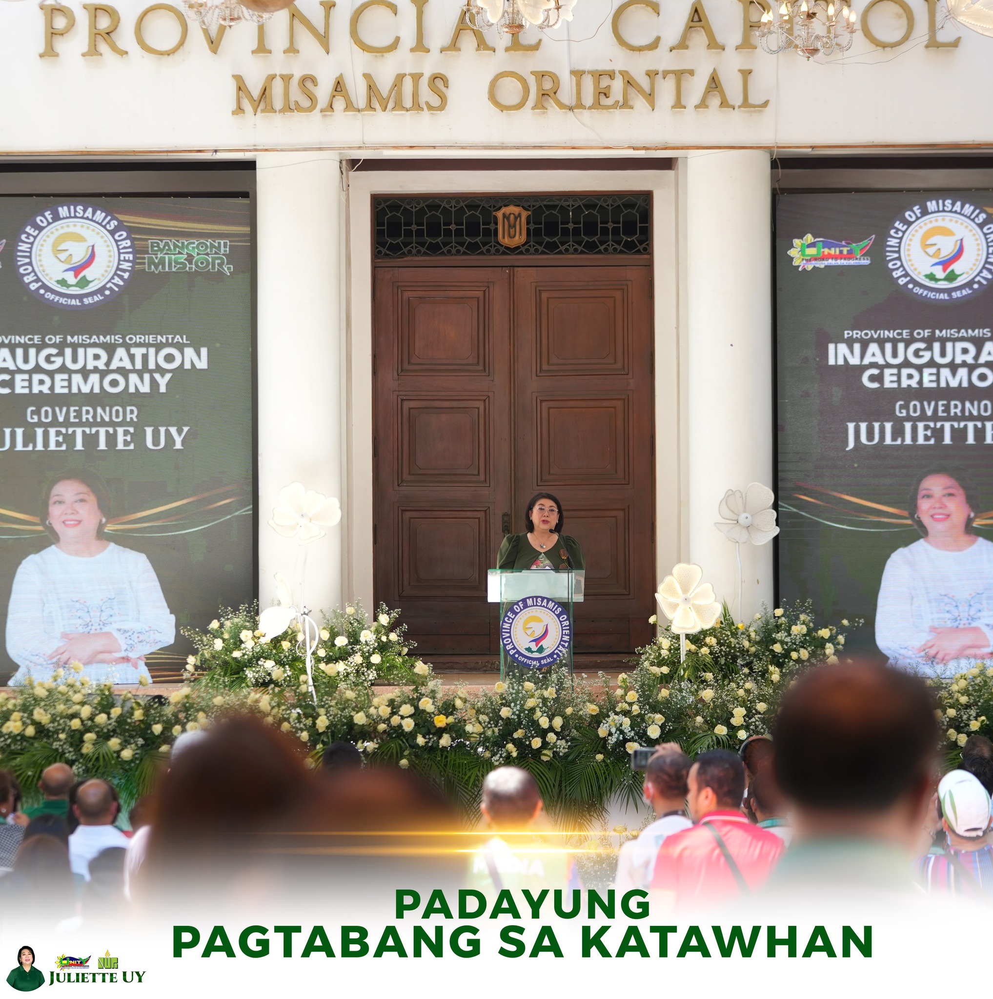 GOVERNOR UY ANDAM PADAYUNON ANG PIPILA SA MGA PROGRAMA SA MISOR