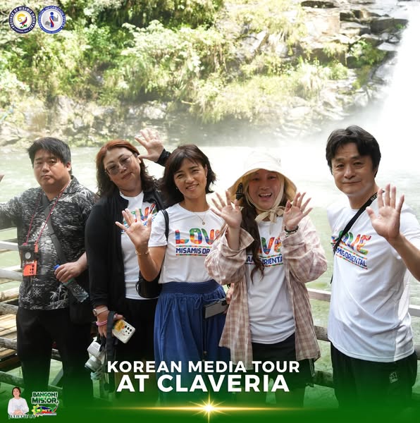 KOREAN MEDIA, MIBISITA SA CLAVERIA