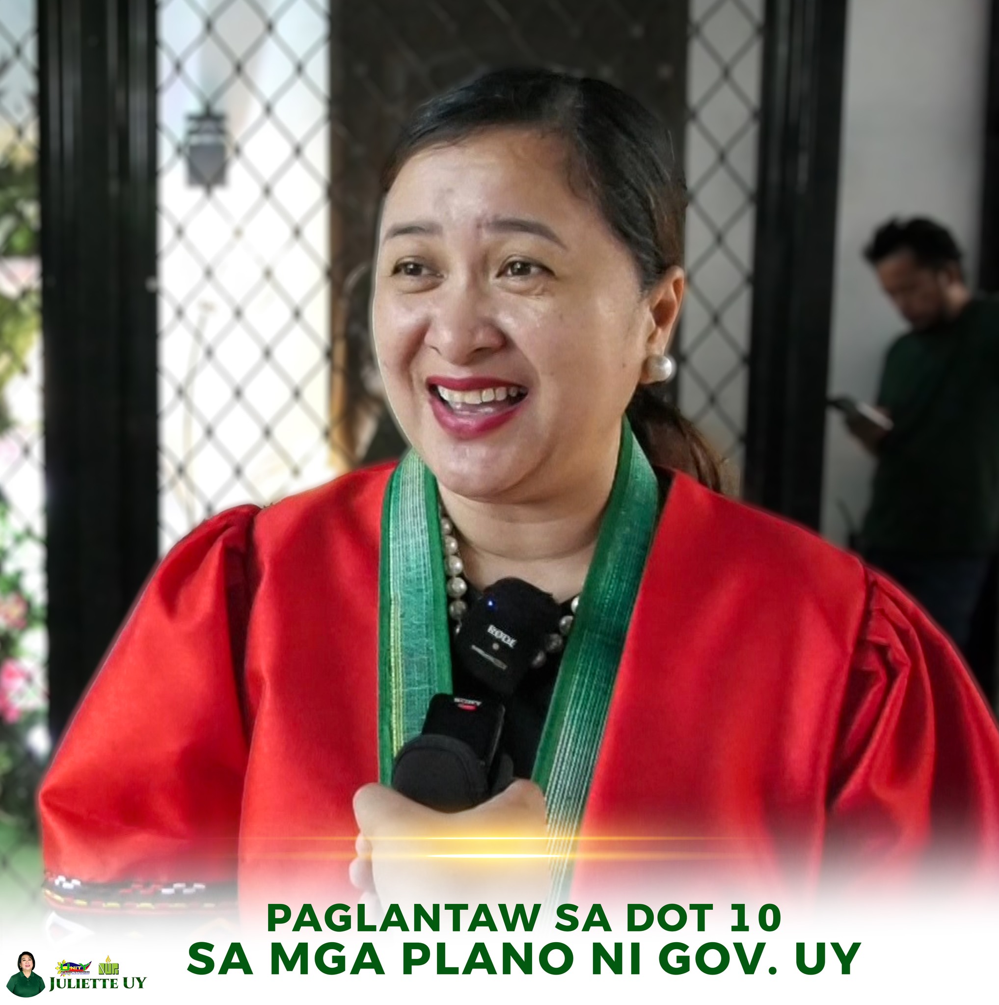 DOT RD UNCHUAN: “LOOKING FORWARD TO WHAT SHE HAS IN STORE FOR TOURISM”