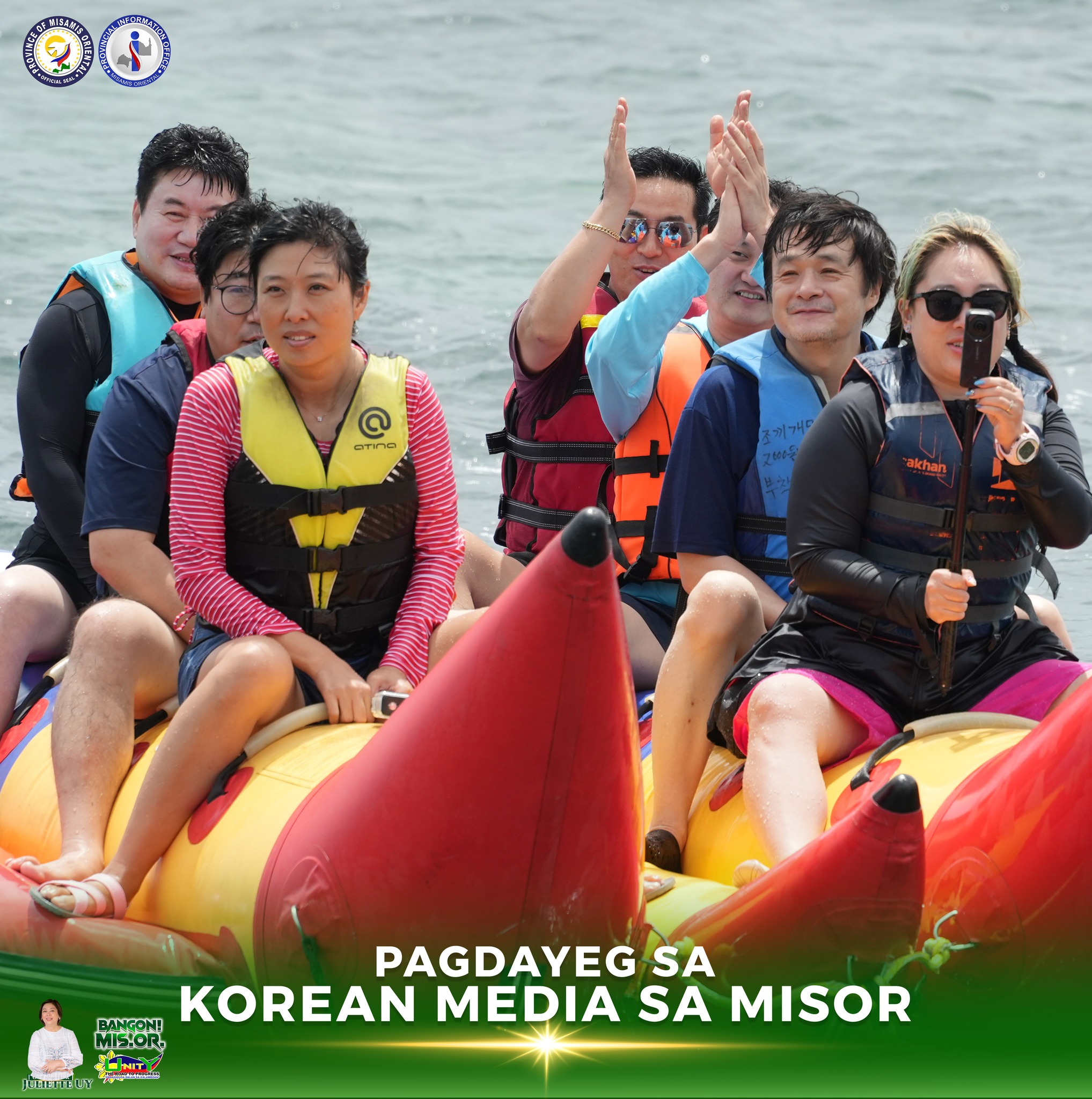 MISAMIS ORIENTAL GIDAYEG SA MGA KOREANONG TURISTA ANG KAHUSAY UG KALINAW