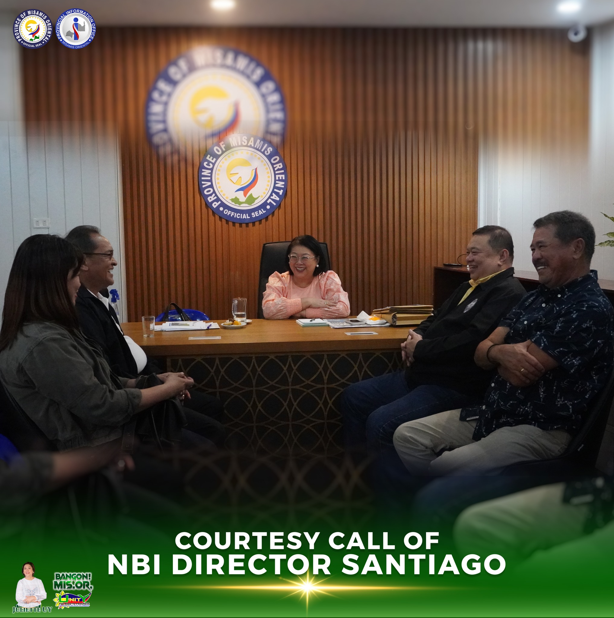 NBI DIRECTOR SANTIAGO MIKORTESIYA KANG GOV. UY