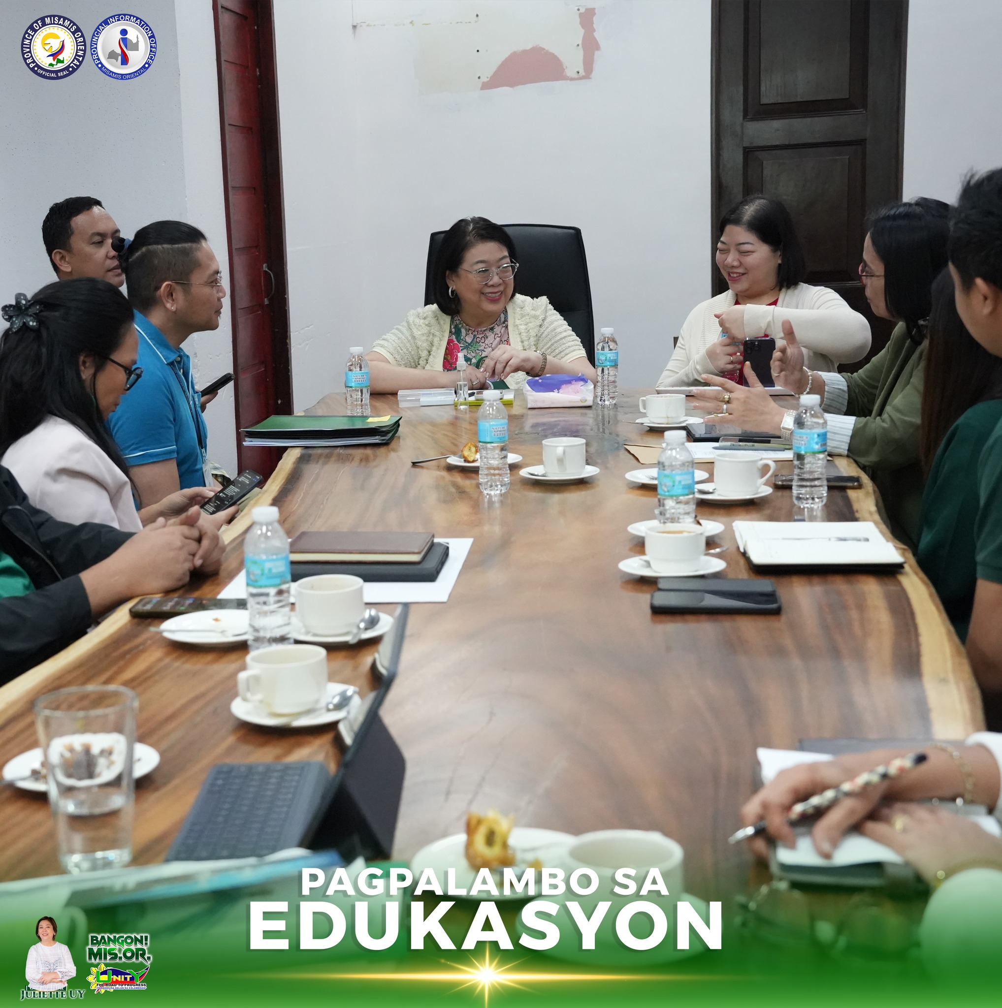 SEKTOR SA EDUKASYON TUTOKAN NI GOVERNOR JULIETTE UY
