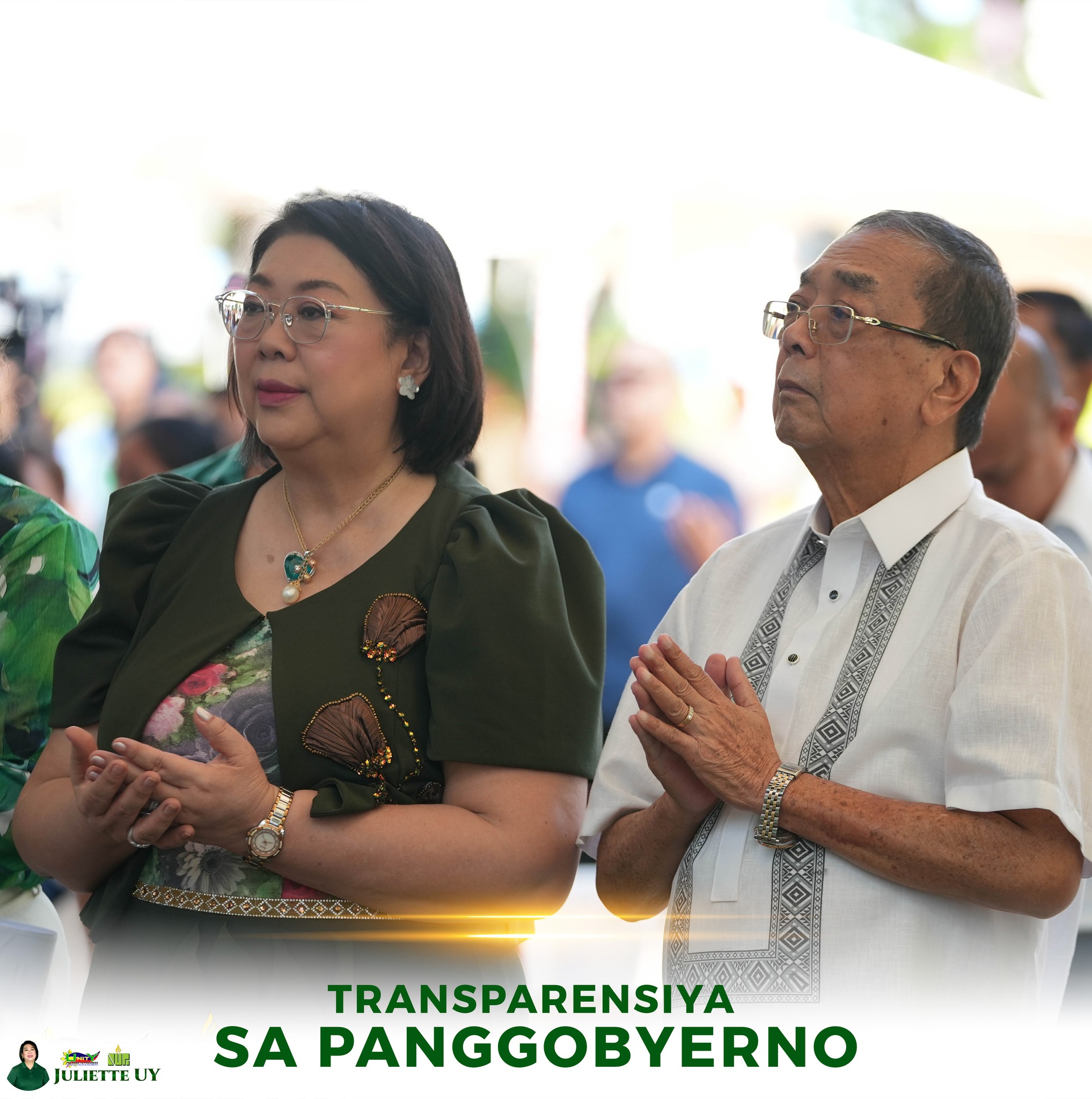 TRANSPARENSIYA SA PANGGOBYERNO, BUOT IPATUMAN NI GOV. UY